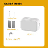 Selfie Ring Light OM Fill Light for DJI OSMO Mobile 6/OM 5/OM SE/OM4 SE/Insta360 Flow,Magnetic Fill Light Compatible with DJI Osmo and All Brands of Gimbal Stabilizer